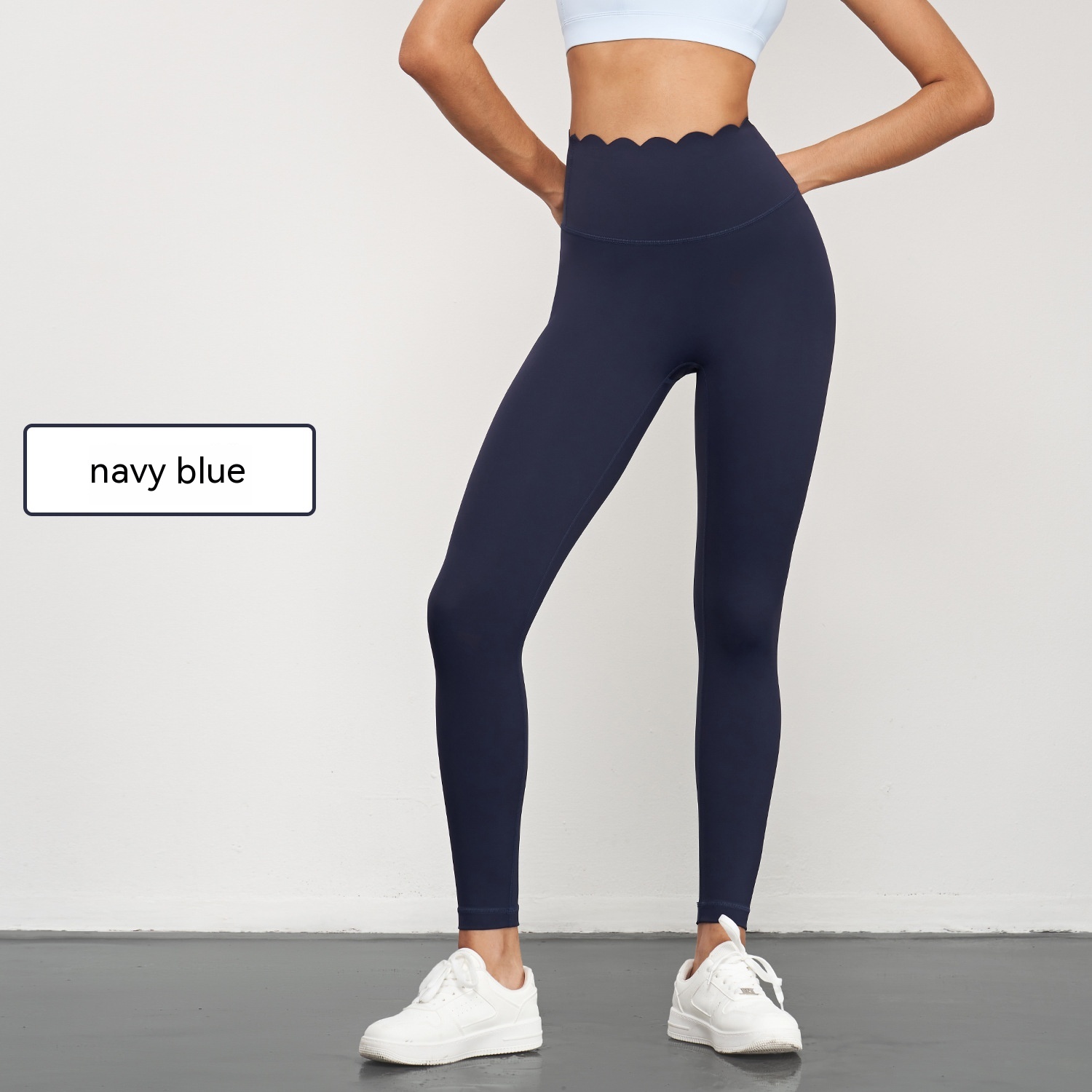 Elastic Sports Yoga Pants Women's Abdominal-shaping High Waist Peach Hip