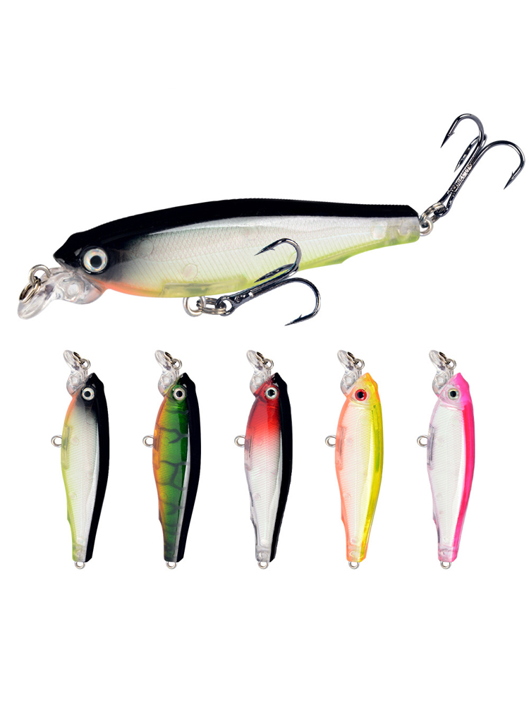 Laser Mino Luya Fake Bait Far Throw Plastic