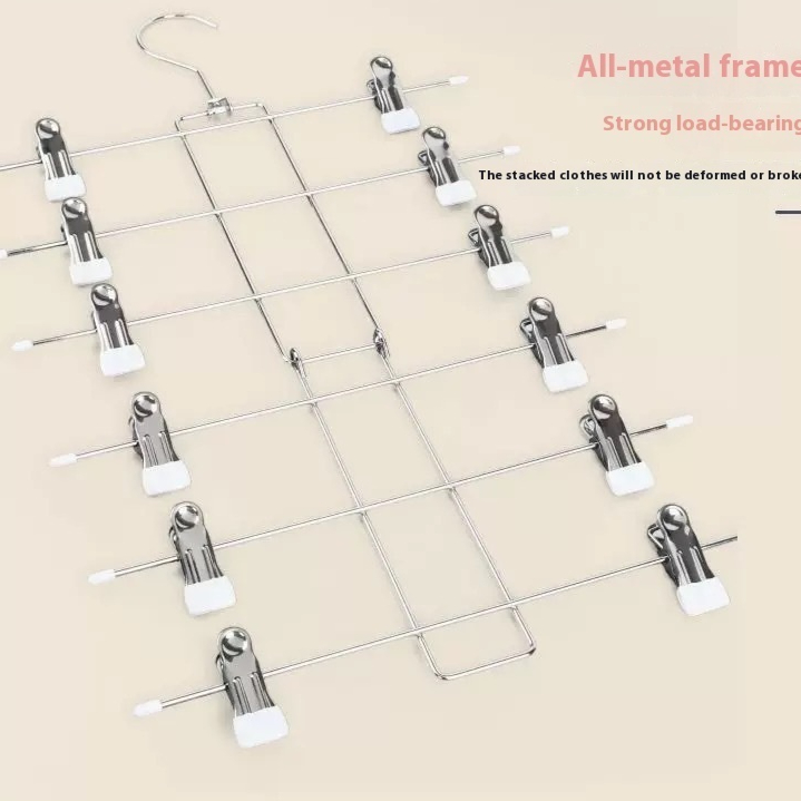 Multifunctional Pantskirt Clip Household Storage Invisible Hanger