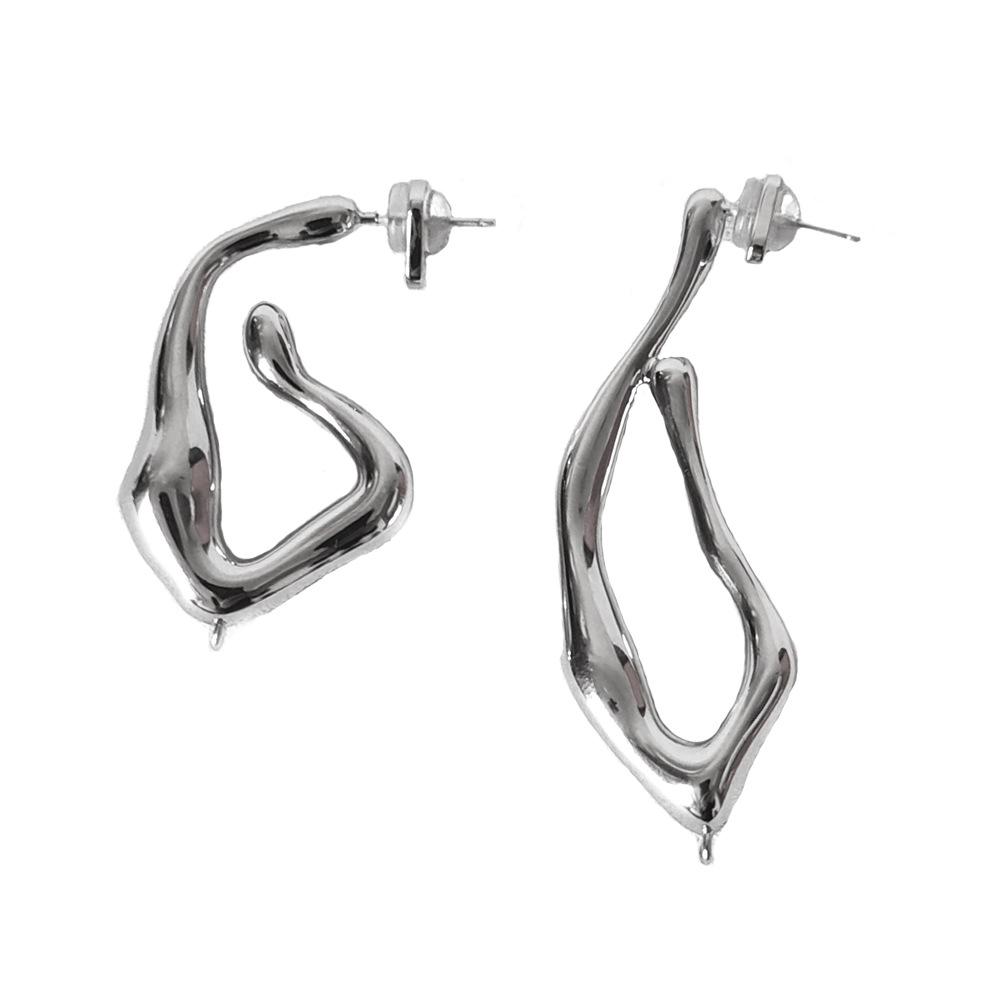 Long Style Design Earrings Female Ruby