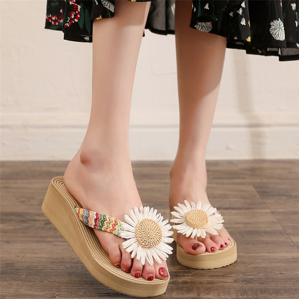 Summer Hemp Rope Pp Grass Travel Bottom Female