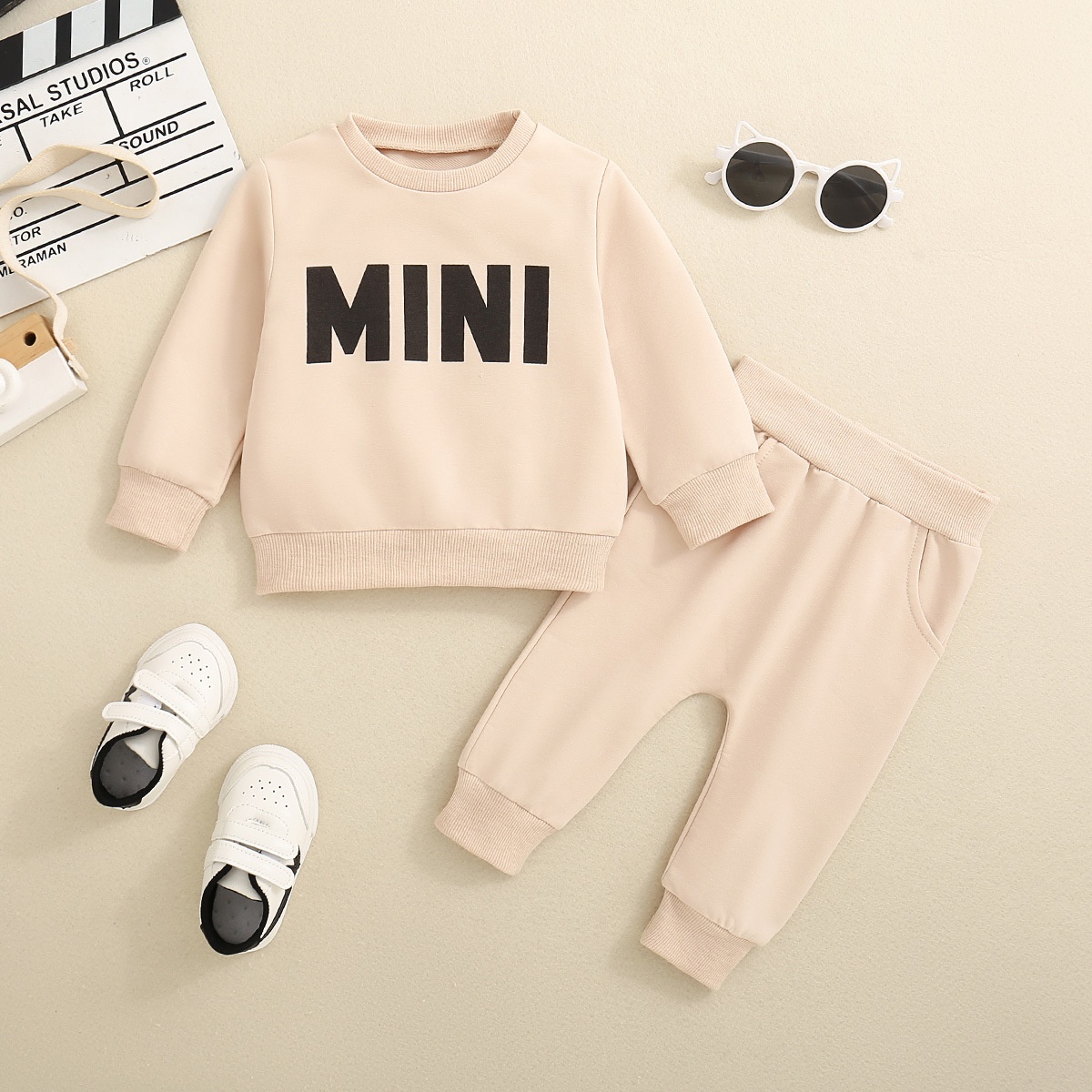 Cross-border Infant Neutral Men And Women Three-color Long Sleeve
