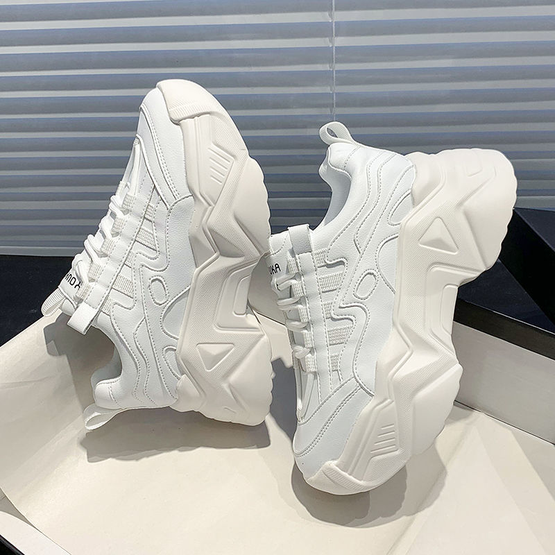 Daddy Shoes Female Ins Tide Spring And Autumn Single Wild Platform