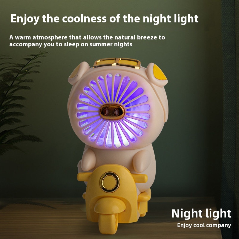 Cartoon Mini Little Fan USB Charging