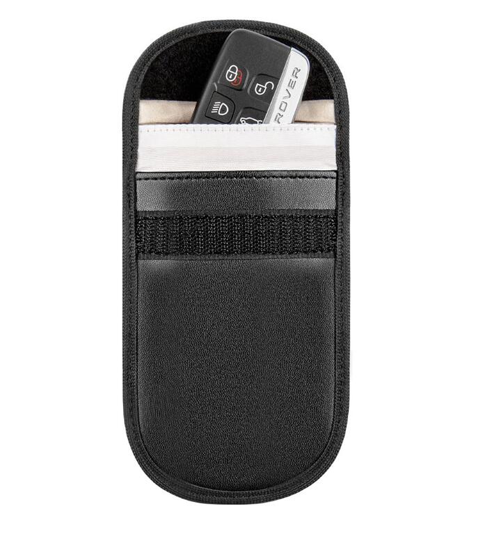 Car Key Signal Blocker Case Faraday Cage Fob Bag RFID Locking