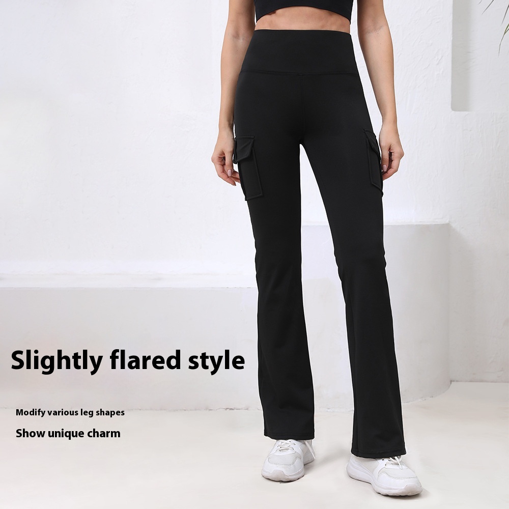 Pocket High Waist Hip Lift Quick-drying Breathable Tight Casual Fitness