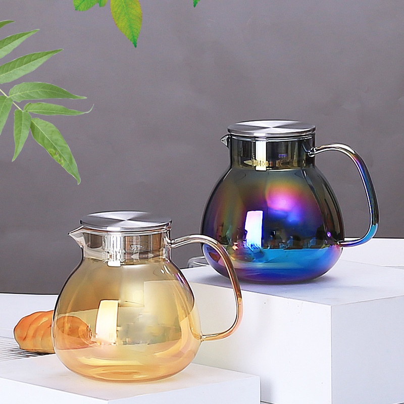 Household High Temperature Resistant Glass Light Luxury Electroplating