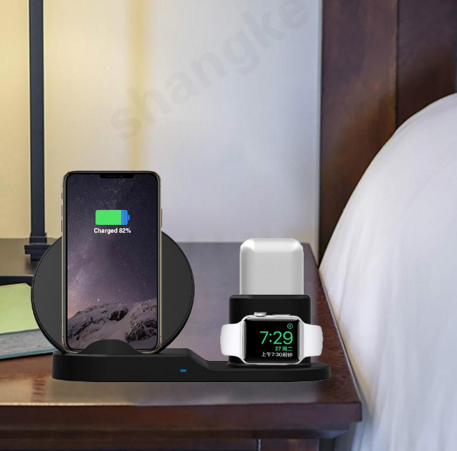 Compatible With Apple 3-in-1 Wireless Charger