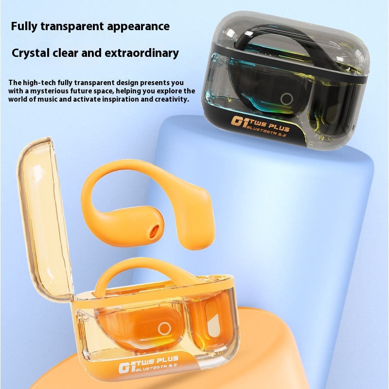 Ear-mounted Bluetooth-compatible Headset Non In-ear Open Ultra-long Life