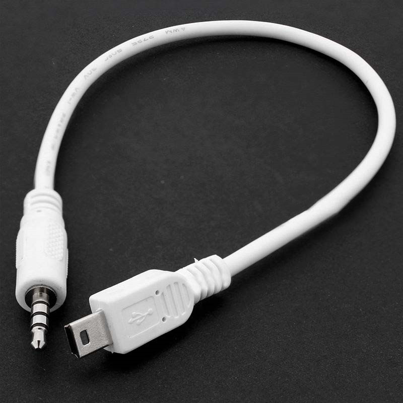 Car USB To 3.5mm Male Audio Adapter Cable