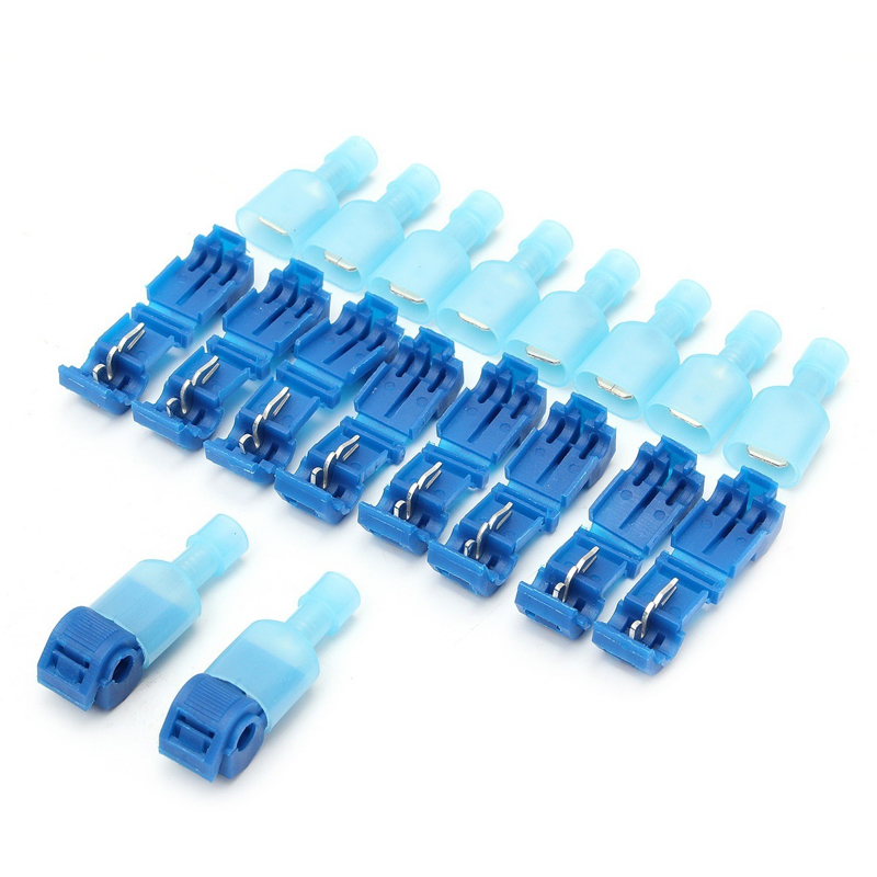 20pcs 10set Wire Cable Connectors Terminals Crimp Scotch Loc