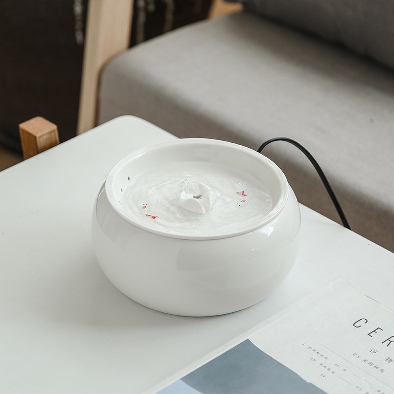Automatic Circulatory Silent Water Dispenser Drinking Artifact