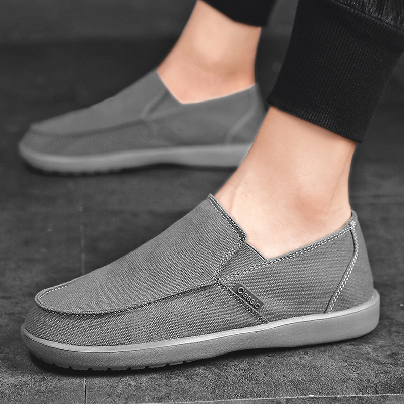 All-match Breathable Lazy Low-top Canvas Shoes