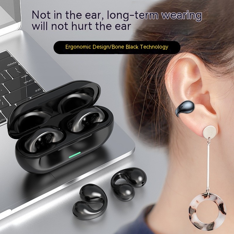 Wireless Ear Clip BLUETOOTH Headset TWS Comfortable Wear Not In-ear