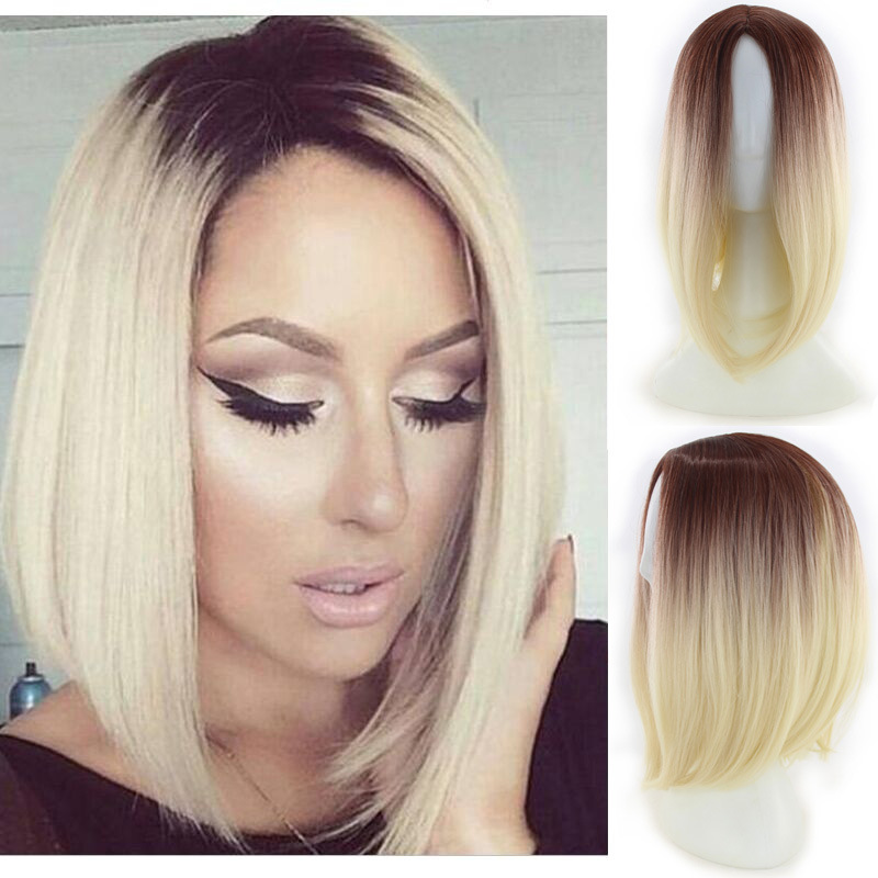 Foreign Trade New Wig European And American Women"s Short Straight Hair