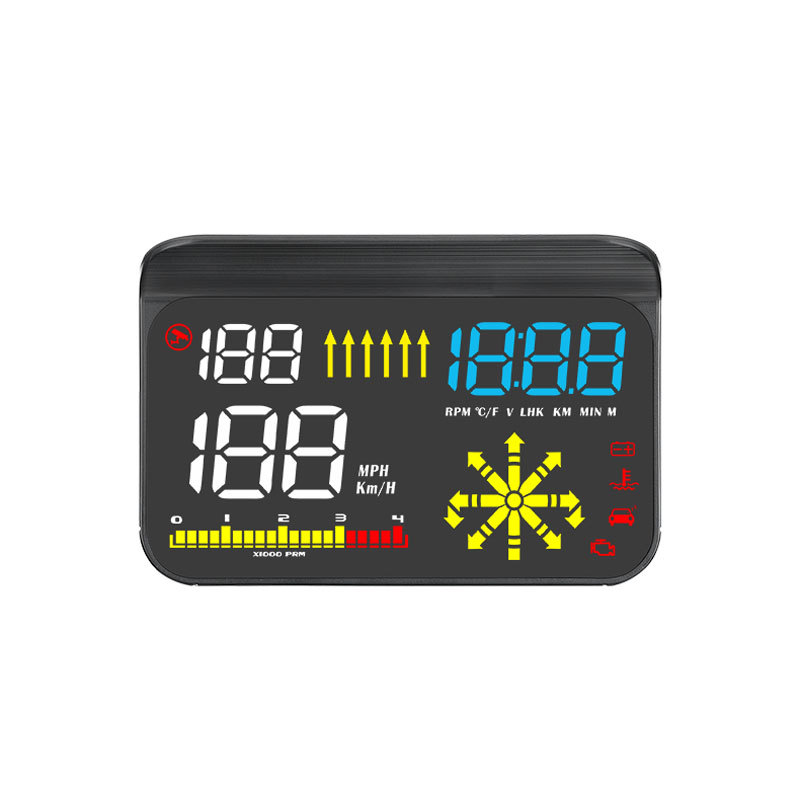 Automobile Obd Speed Navigation Integrated Projector Hud Head-up Display