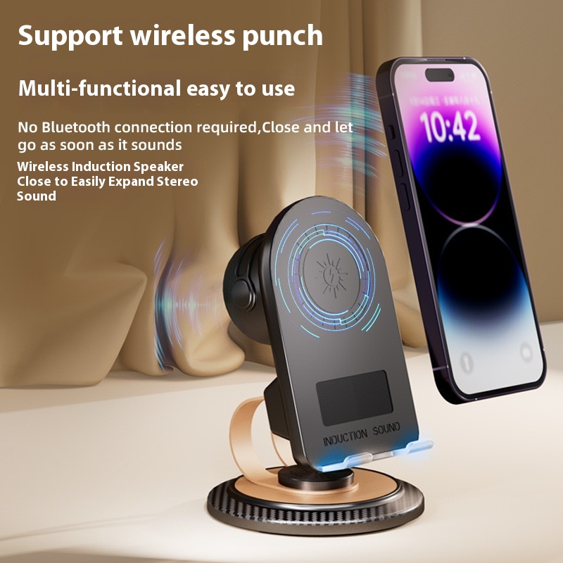 Multi-function Audio Integrated Desktop Folding Portable Induction
