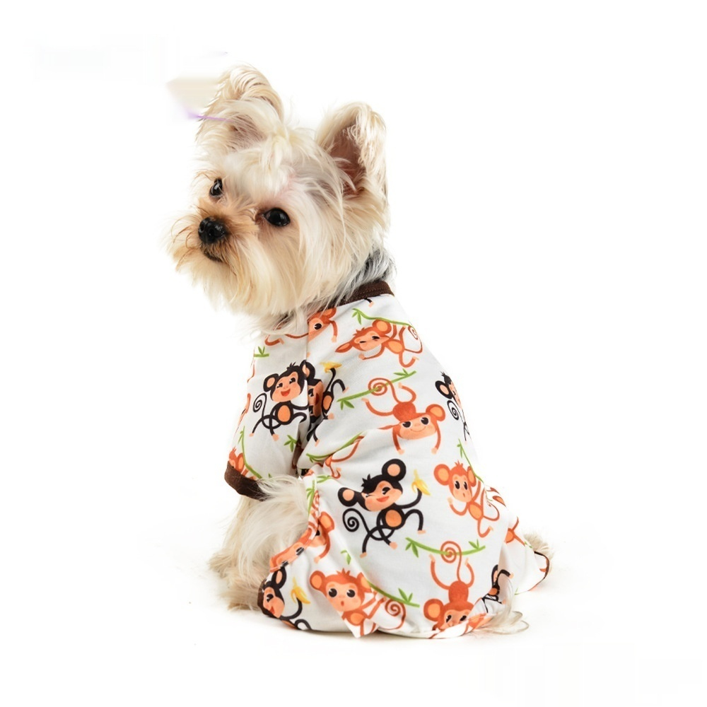 Four-legged Pet Clothing Cute Printed Clothes