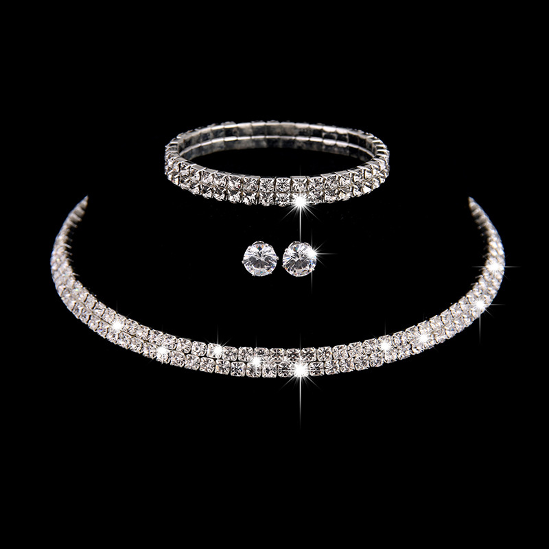 Bridal Jewelry Three Sets Of Sell Europe And The United States Wedding