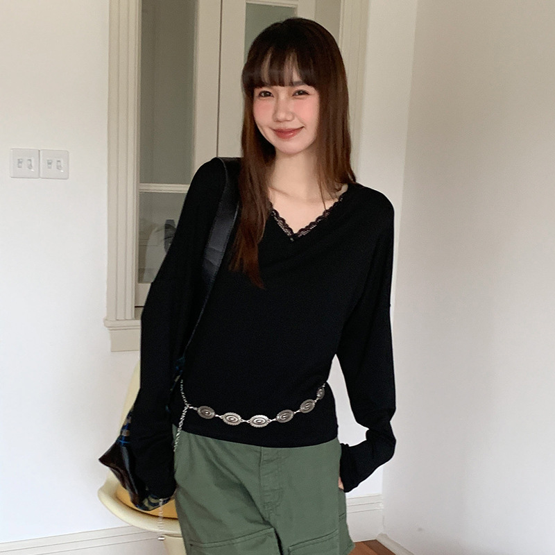 Gentle Inner Wear Can Be Outer Bottoming Shirt