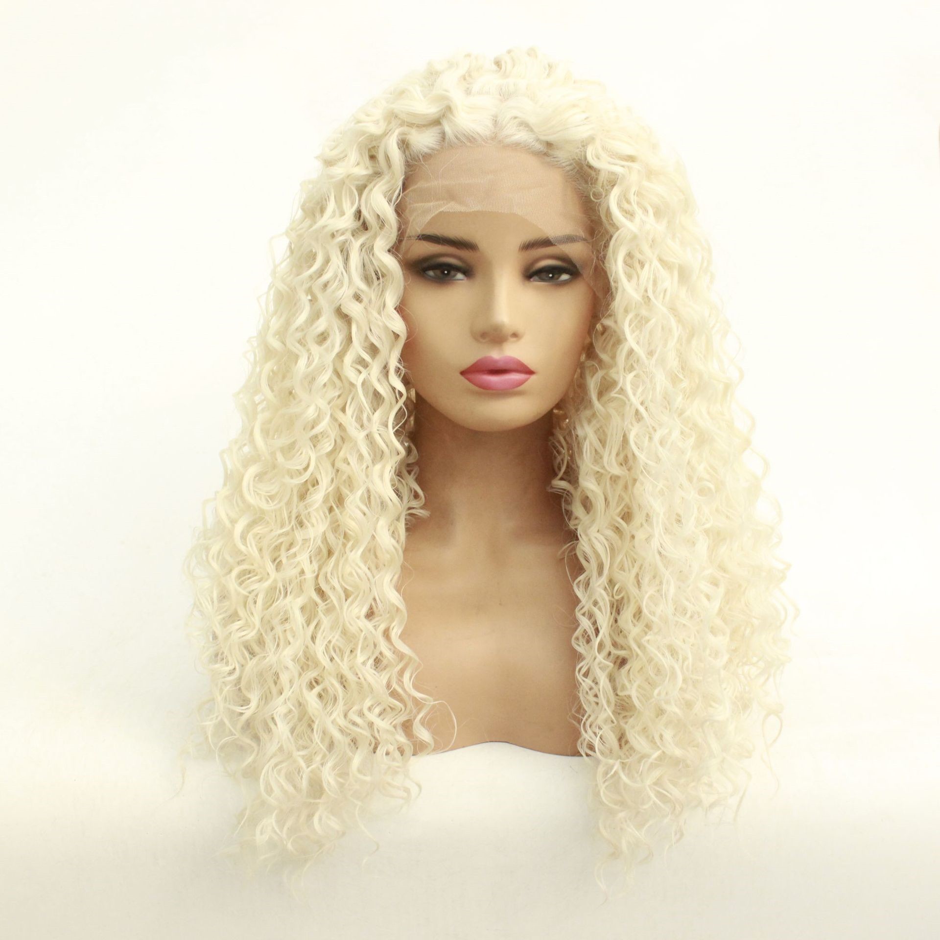 European And American Chemical Fiber Former Lace Head Cap