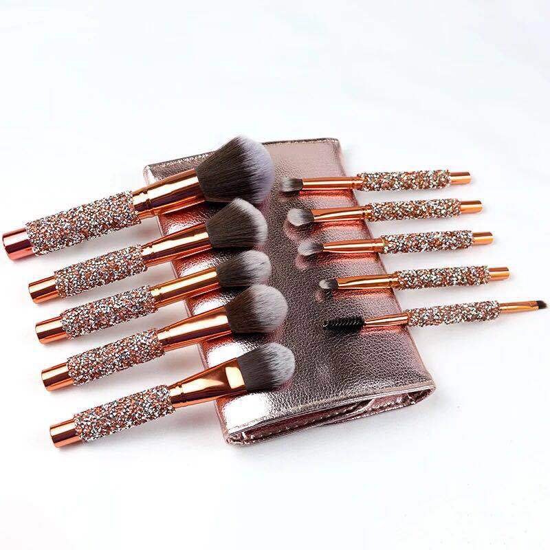 Ten New Diamond-encrusted Makeup Brushes