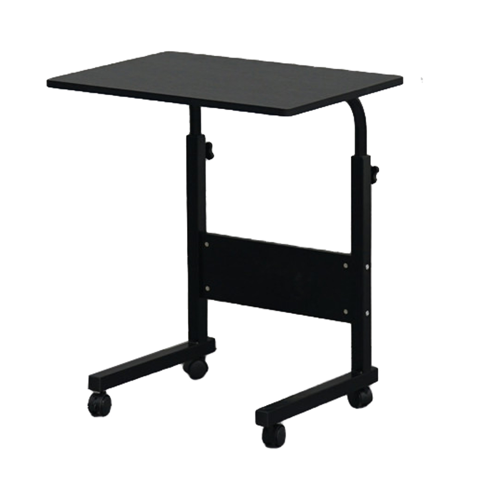Movable Multi-purpose Side Tables Computer Desks-black