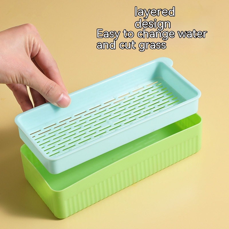 Hydroponic Cat Grass Box Soilless Planting Suit