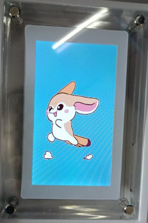 Digital Picture Frame Acrylic Video Player Photo Vertical Display With