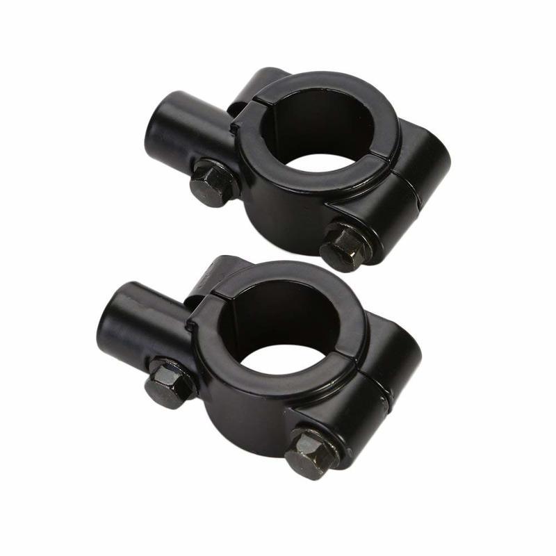 Motorcycle Modification And Installation Of Rearview Mirror Reflector