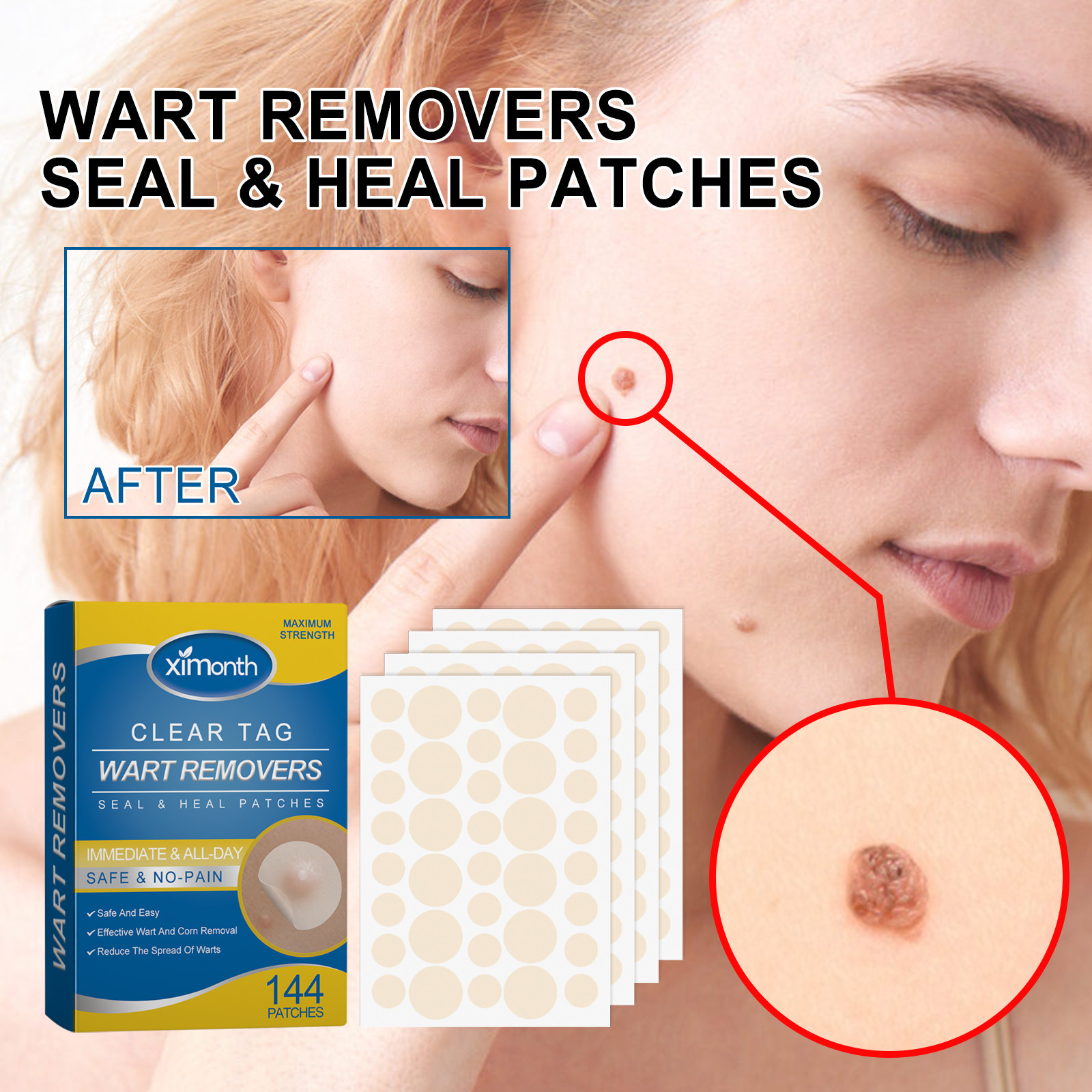 Fade Nevus Wart Repair Flesh Bump Smooth Paste