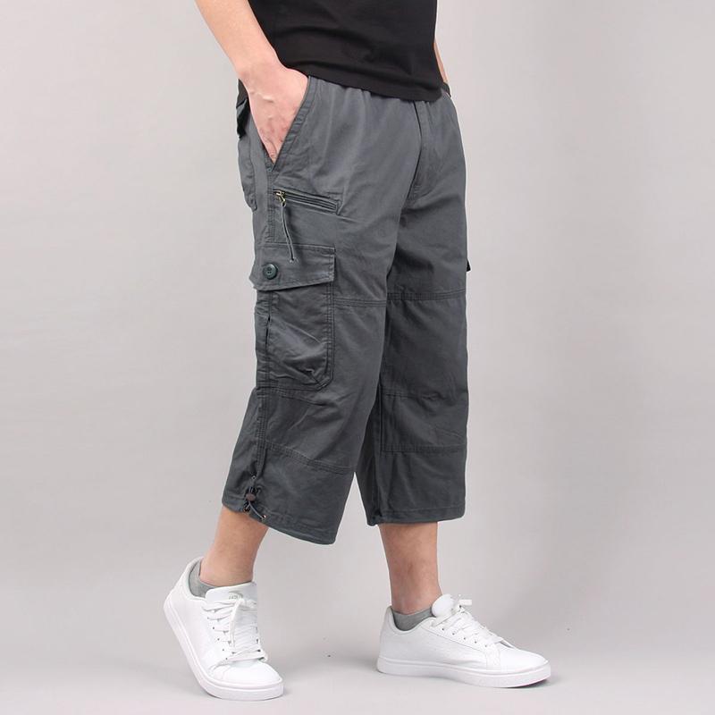 Cropped Pants Casual Shorts Trendy Men's Loose