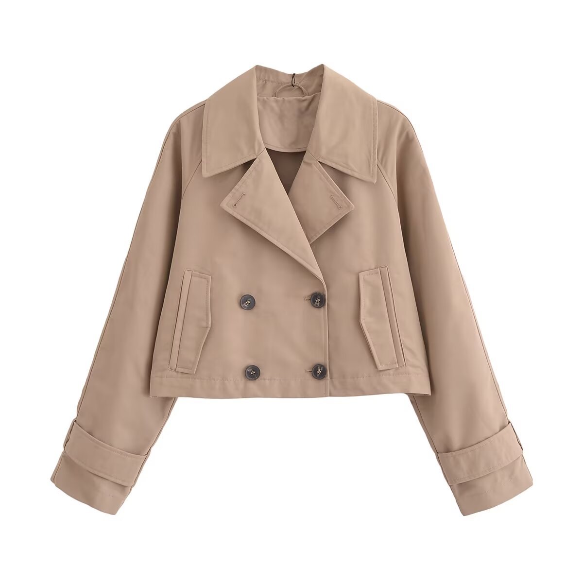 European And American Style Women's Clothing French Trench Coat Long