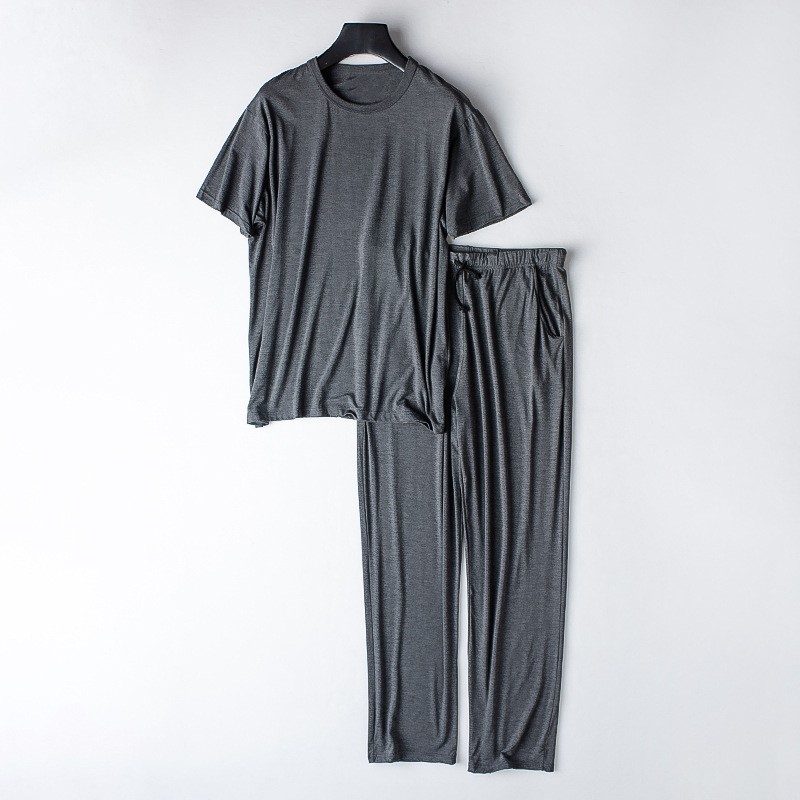 Short-sleeved T-shirt Thin Loose Trousers Summer Can Be Worn Outside