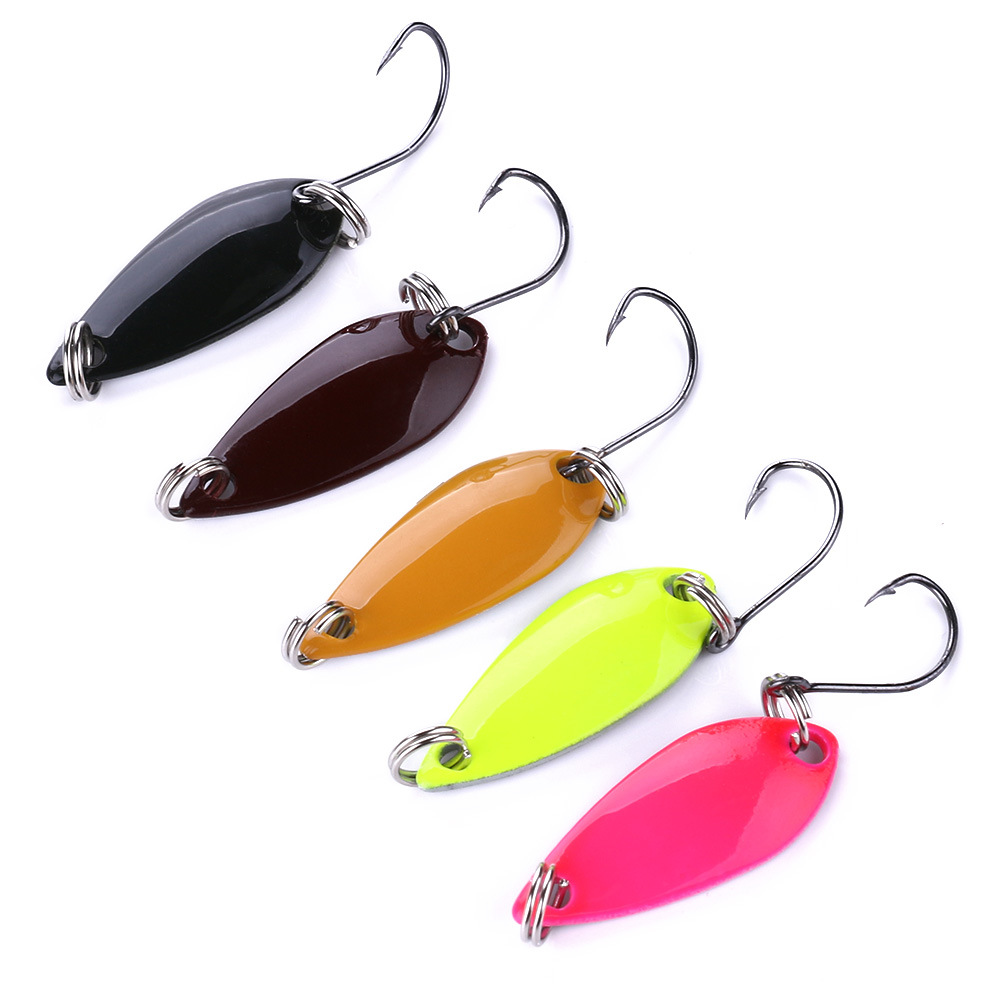 Sequins Lure 26g Single Hook Micro Metal Iron Plate Spoon Type