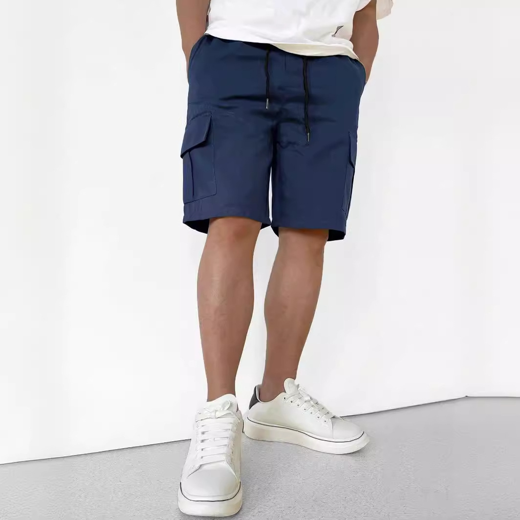 European And American Men's Summer Sports Casual Oversized Cargo Pants