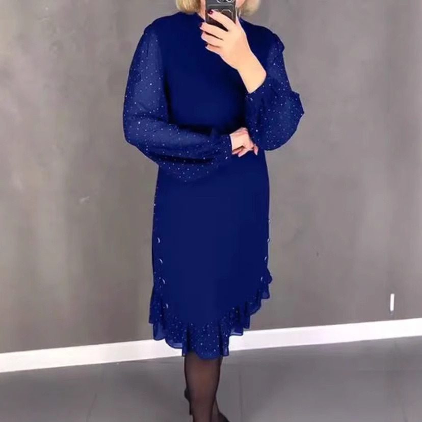 Plus Size Women's Clothing Graceful And Fashionable Comfortable Dress