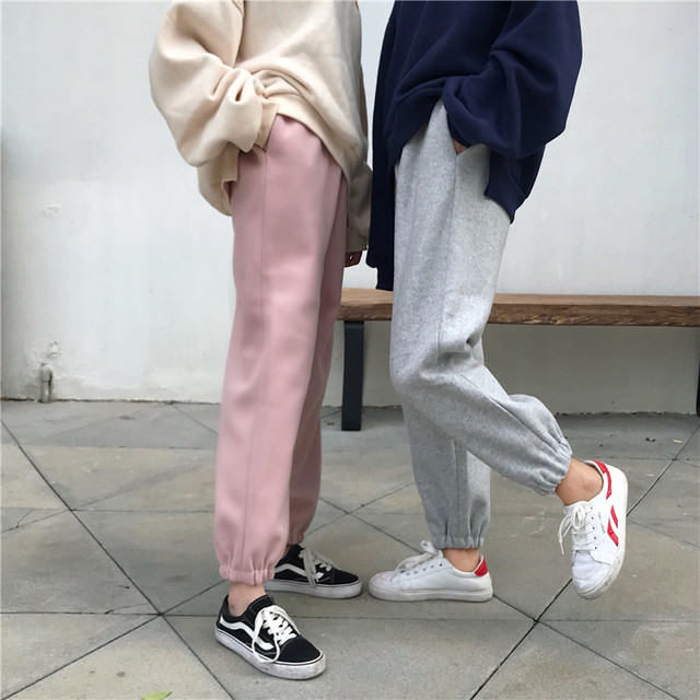 Women's Wear Students Baggy Harlan Slacks