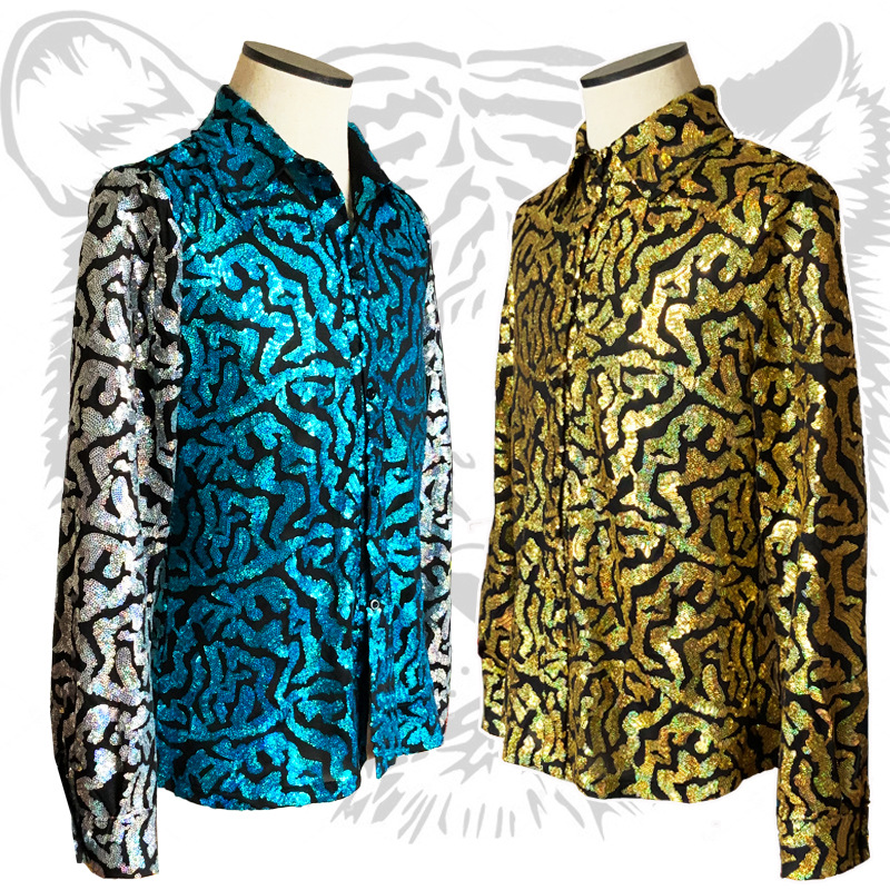 Tiger King Sequined Shirt