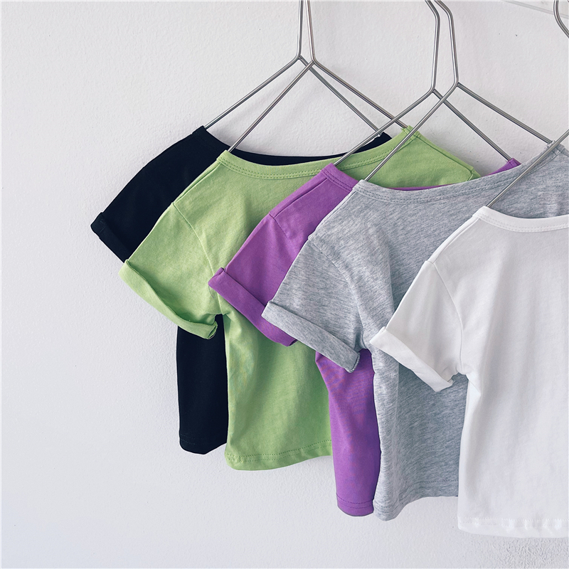 Boys Ssummer Children's Short Sleeves