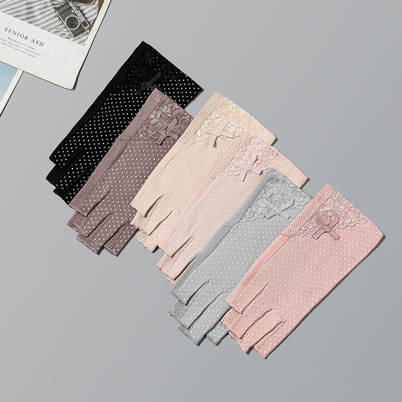 Cycling And Driving Anti-slip Touch Screen UV Protection Sun Gloves