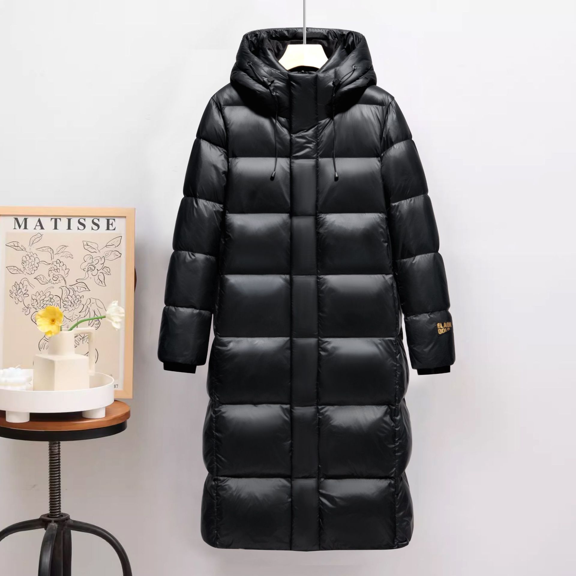 Winter New Down Jacket White Duck Thickened Hooded