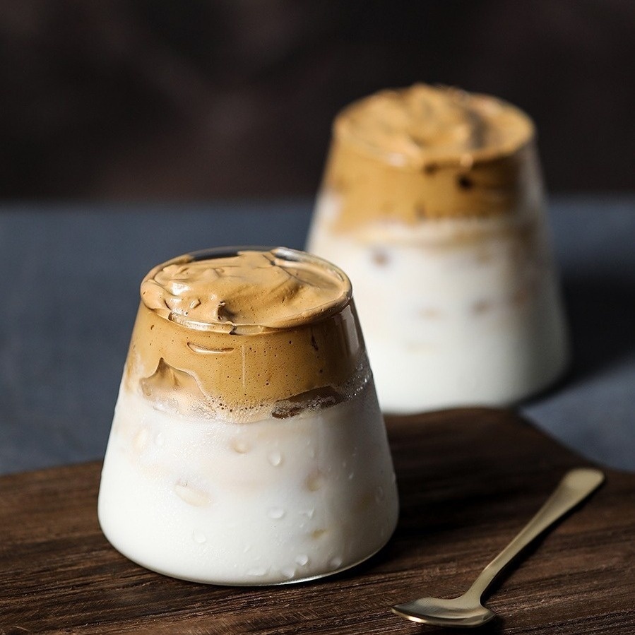 Mountain Glass Latte Coffee Cup