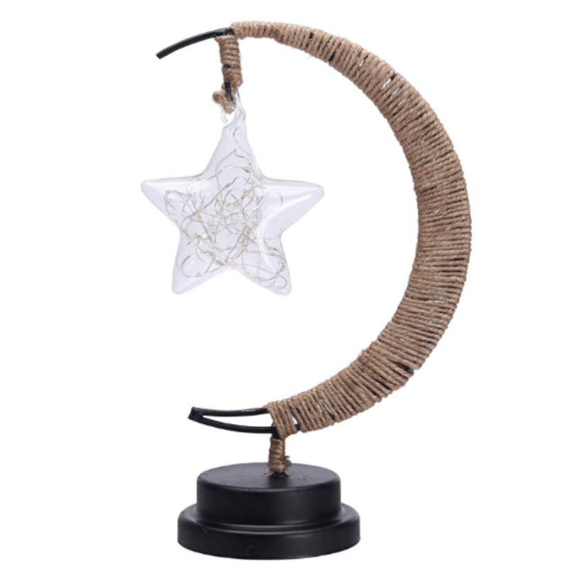 LED Modeling Lights Star Moon Applechristmas Decoration