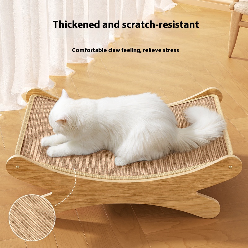 Jute Style Cat Scratch Board Nest Integrated Scratch-resistant