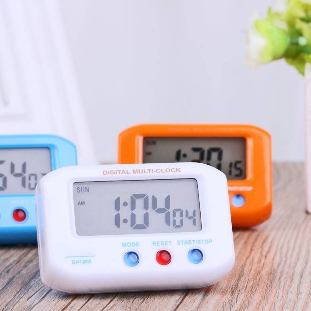 120A Portable Electronic Clock With Luminous