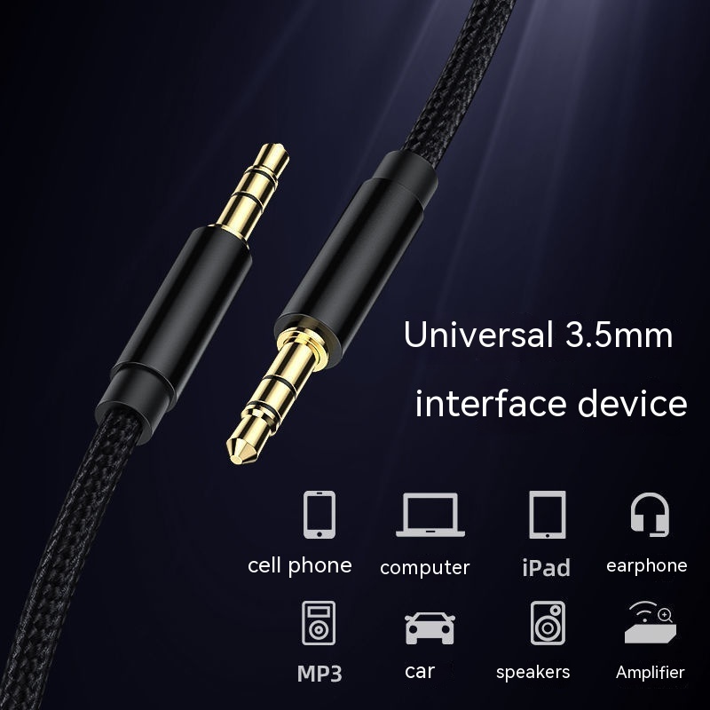 Universal Audio Cable 35mm Male To Mobile Phone Headset