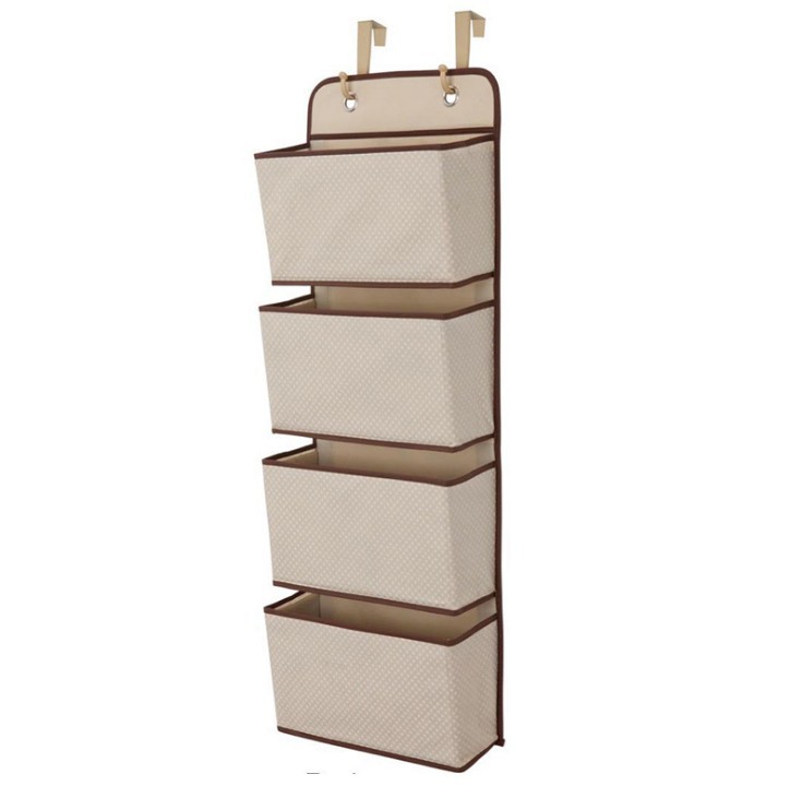 Non-woven Storage Hanging Bag Multi-layer Type