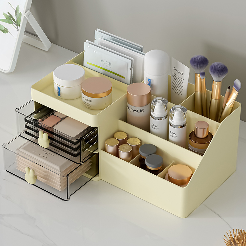 Desktop Cosmetics High-grade Plastic Storage Box