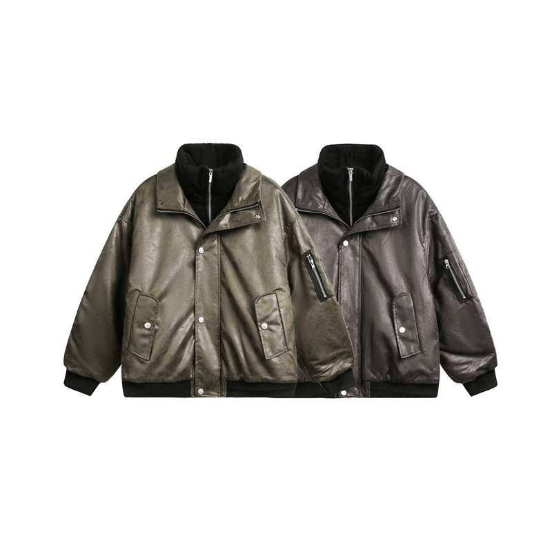 Retro Windproof Warm-keeping Cotton Clothing Coat
